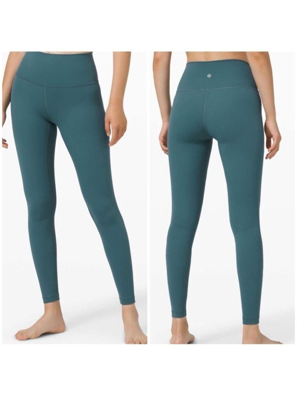 Lululemon Wunder Under High Rise Tight 28" Leggings in Desert Teal